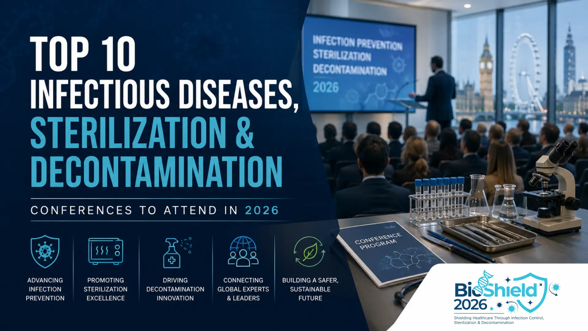 Top infectious diseases, sterilization & decontamination conferences in 2026